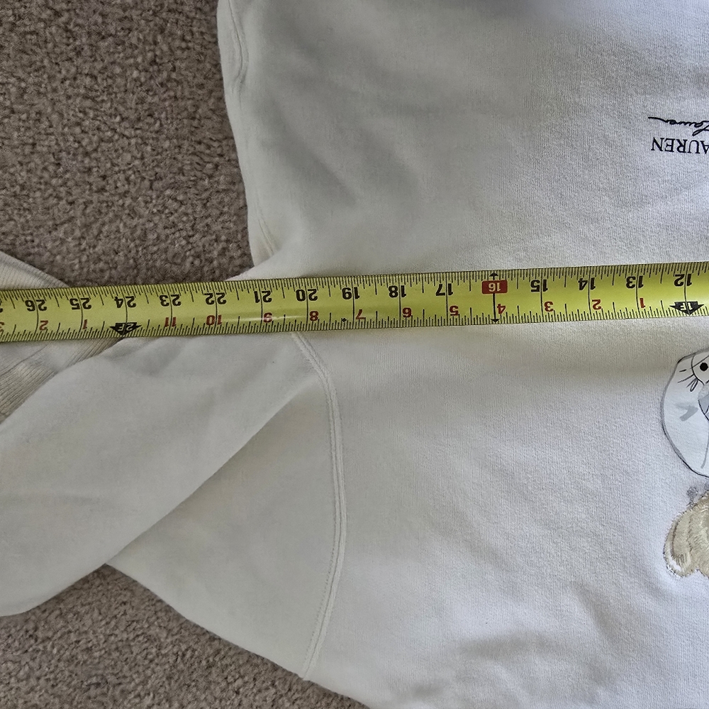 Polo Ralph Lauren bear cropped sweatshirt Medium - Picture 8 of 11
